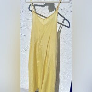 CP Shades Yellow Midi Dress